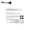 Split heavy duty window metal ac bracket