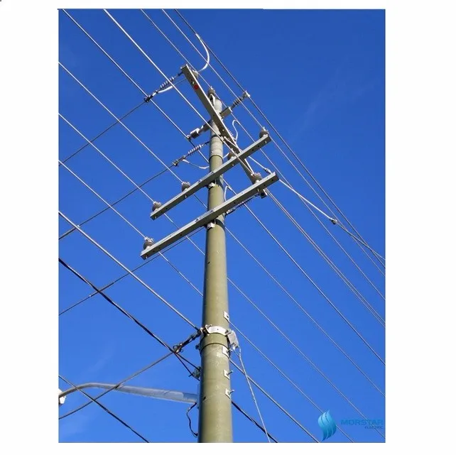 China Factory Price Frp Fiberglass Composite 10kv 35kv Power Pole