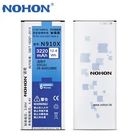

Original NOHON Battery For Samsung Galaxy Note 3 N9000 Note3 NFC Real High Capacity Bateria 3200mAh