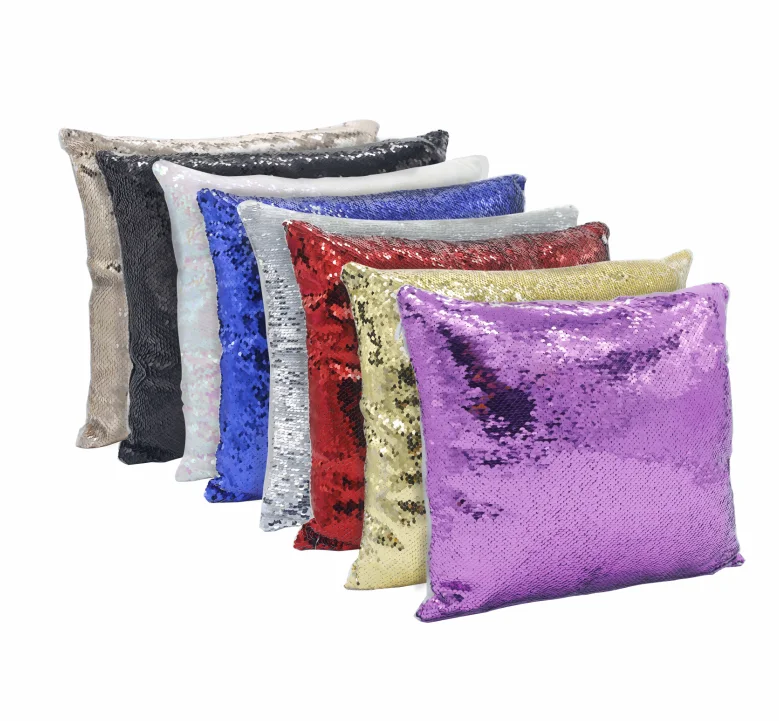 Decorative Reversible Custom Sublimation Sequin Pillow Buy Decorative