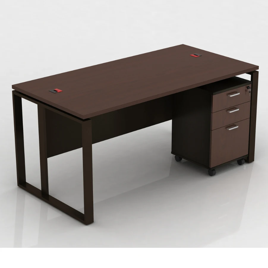 Scratch proof surface wooden office table design