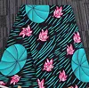 100% Polyester Women Traditional African Beautiful real wax printed fabric