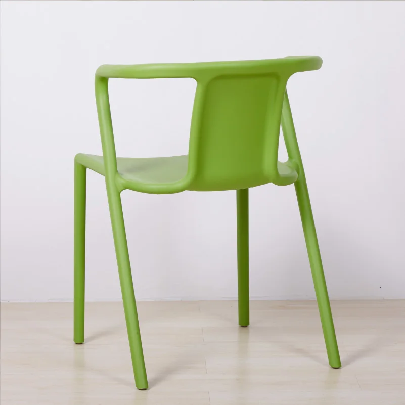 High Quality Wholesale Pp Plastic Dinning Dining Room Arm Chair For