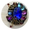 China manufacturer embroidery key chain tote shopping bags rhinestone hotfix patches