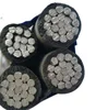 PVC Insulated Electric Aerial Bundle Overhead Triplex Quadruplex Duplex Aluminum cables