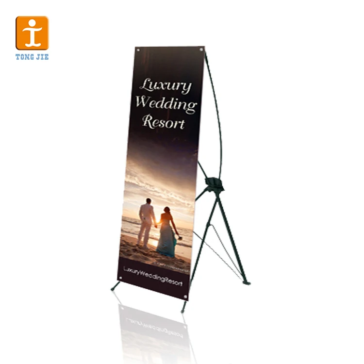 Online Ad Maker Sign Shop Event Signage Mini X Banner Stand