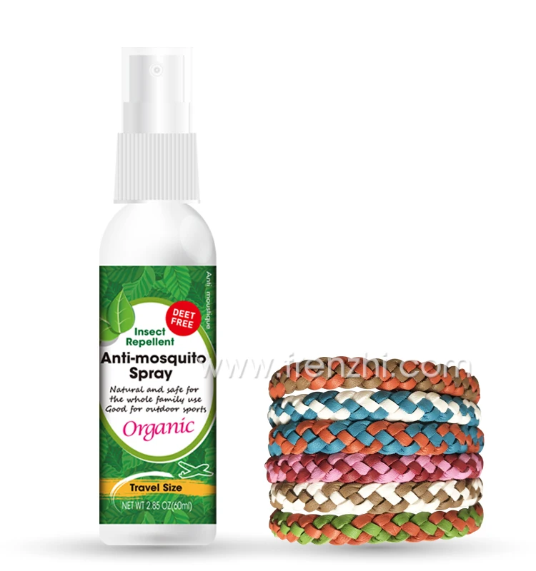 
Deet Free Natural essential oil insect repellent anti mosquito spray for Kids 60ml FZ04 