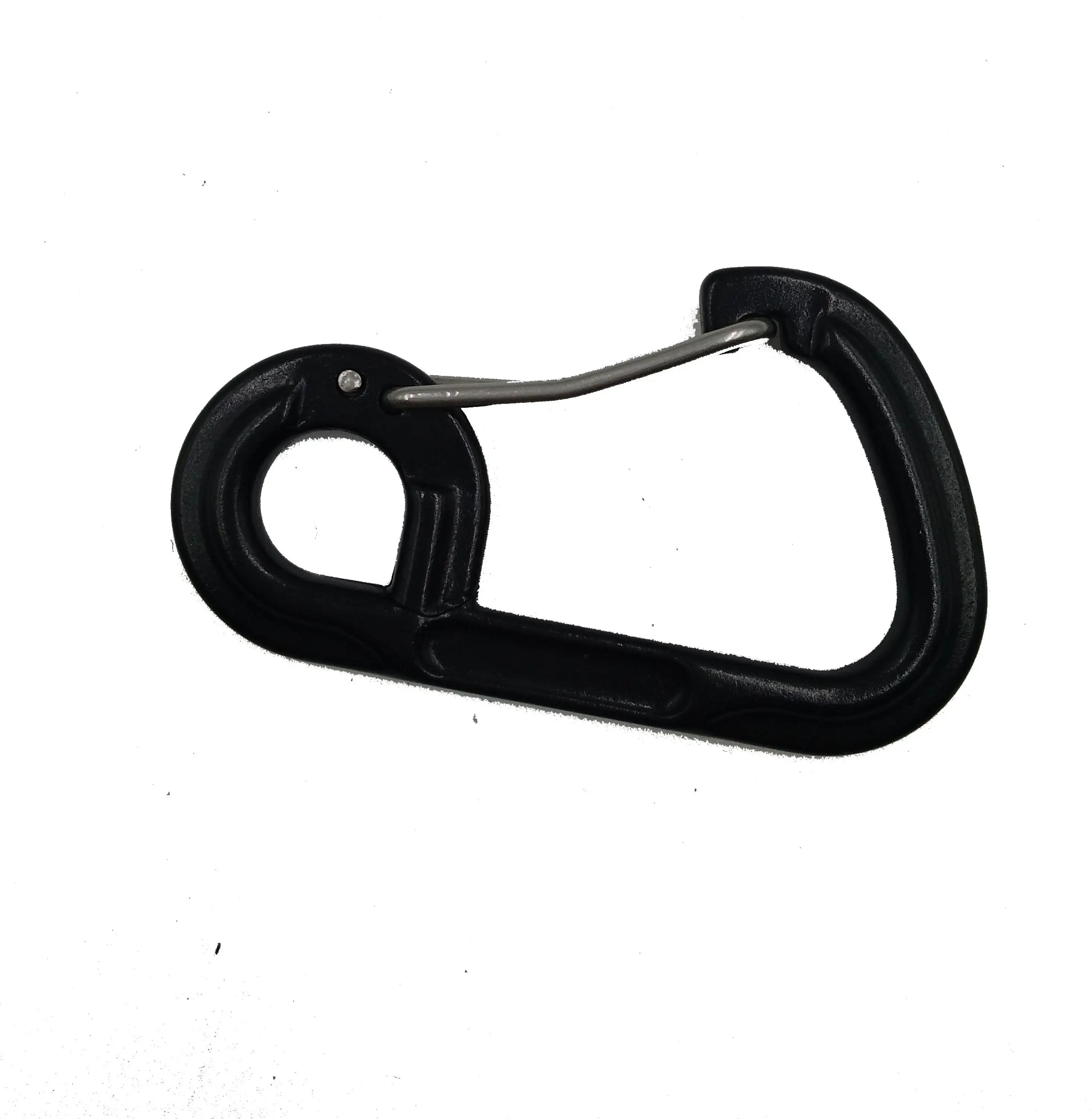Heavy-Duty Aluminum Snap Hook with Flat Strap Slot & Anti-Corrosion Coating