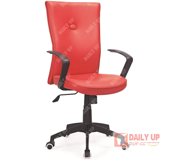 Comfortable Height Adjust Manager Chair Beautiful PU Office Chair Senior Swivel Chair For Meeting Rooms