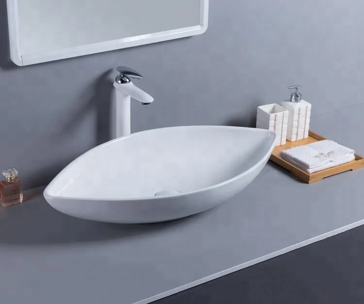 Portugal Porcelain Sink Balcony Stainless Steel Furniture Sink