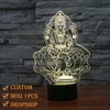 3 d lamp Siva India god shape led night light for gifts FS-3107