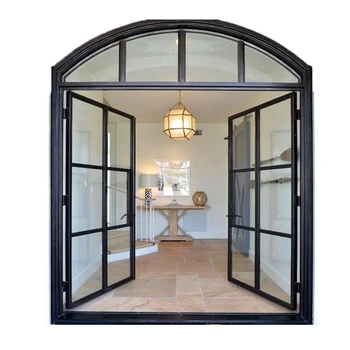 Cheap Aluminum Arch French Doors And Arch Window Design Buy Cheap Arch Door French Doors Arch Window Design Product On Alibaba Com