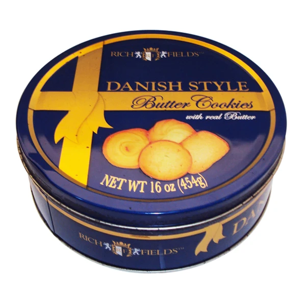 factory directly cookie tin can wholesale decorative cookie tin container