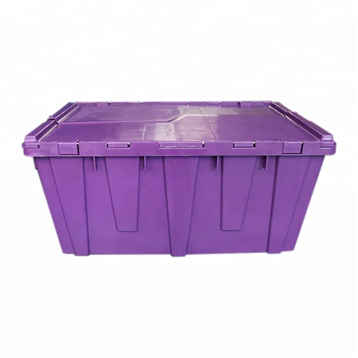 
Moving Stacking Plastic Roller Crate 