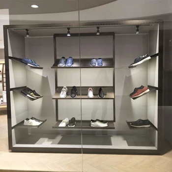 Fashion Brand Shop Shoes Display Racks 