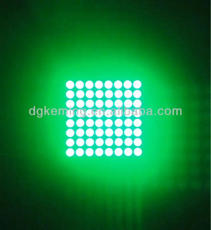 LED dot matrix 20x20mm 8x8 dot amtrix led display red/blue/green/white
