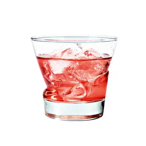 Image of Bar glassware old fashioned twist whiskey glass