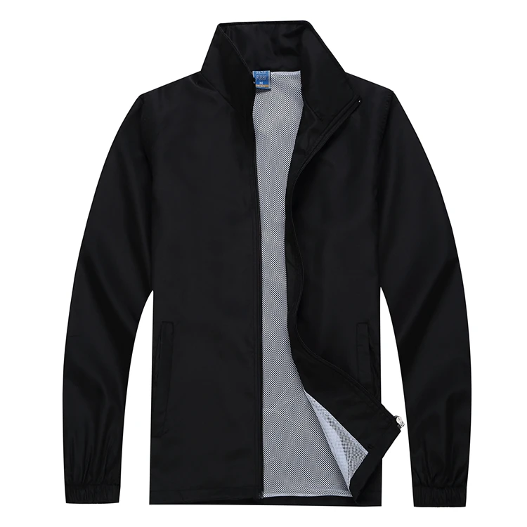 

High quality custom pullover windbreaker waterproof jacket with logo