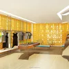 mosaics high quality bamboo fiber 3d wall panels