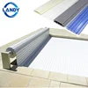 UV resistance automatic swimming pool cover , PC Slats swimming pool safety cover