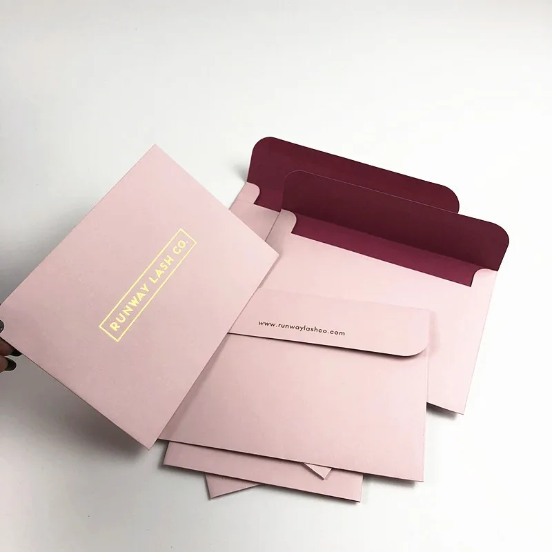 Custom Paper Envelope Packaging With Matte Lamination Buy Paper