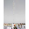 Hot Dip Galvanized Steel Tubular Guyed Wire Communication Tower