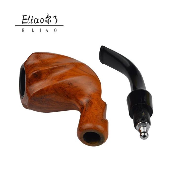 Erliao New Creative Geometric Resin Smoking Pipe For Tobacco Filter Portable Smoking Pipes Mens