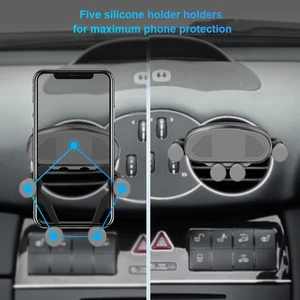 Universal Gravity Air Vent Car Phone Holder 360° Rotation