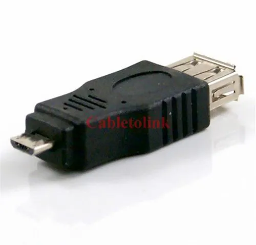 

Micro usb to usb adapter F/F 480Mbps Cabletolink, Black