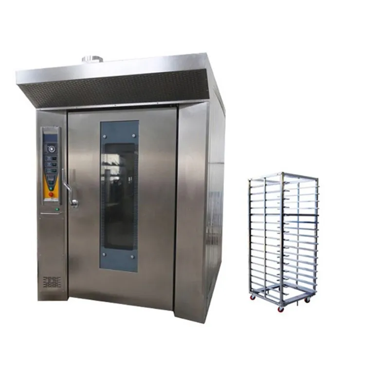 Chinese Electric Gas Diesel Rotary Oven Bread Making Machine Oven Gas