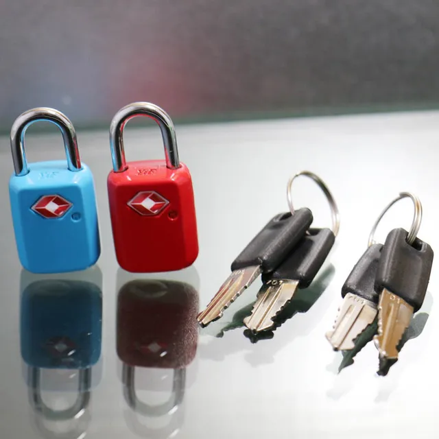 tsa-21011 zinc alloy novel design portable travel tsa lock key