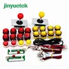 Jinyuetek 2 player arcade stick sfv store stand table venom wii with built in games