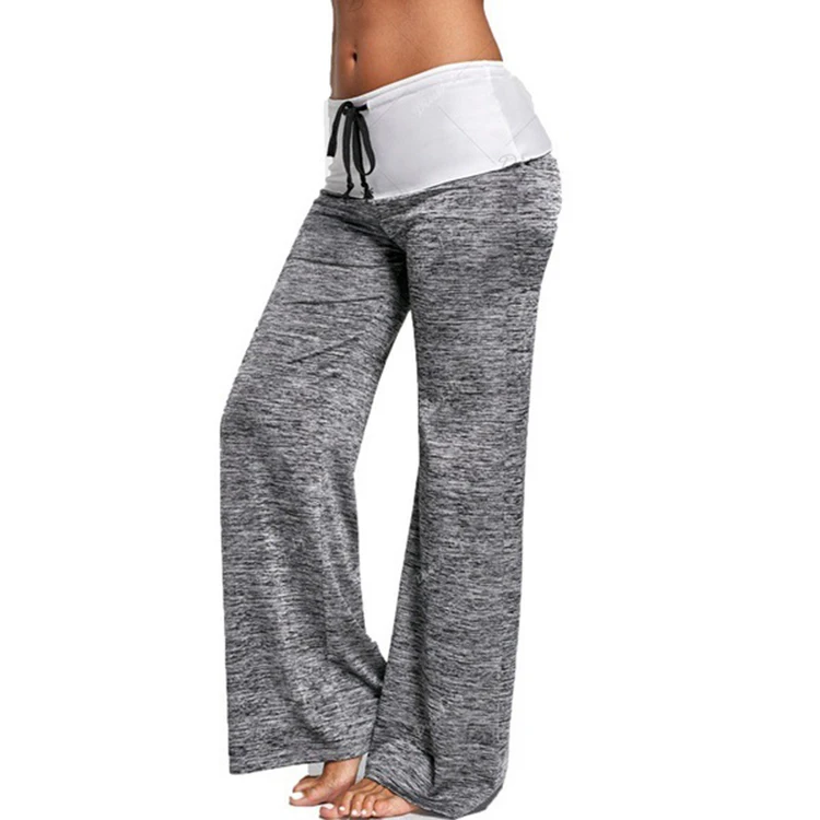 

Manufacture OEM Yoga Pants Cute Fitness Clothes Quick Dry Gym Loose Leggings For Women, Black;grey;green;blue;purple