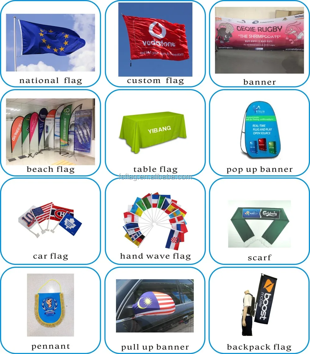 beautiful picture decorative flags advertising garden flags cheaps