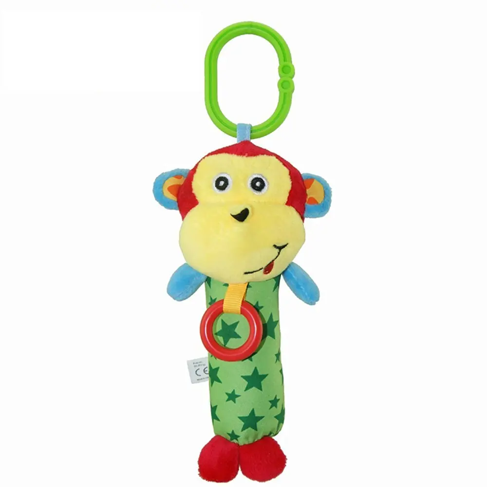 Wingingkids Baby Stroller Toys Baby Rattles Soft Plush Toy Multifunction
