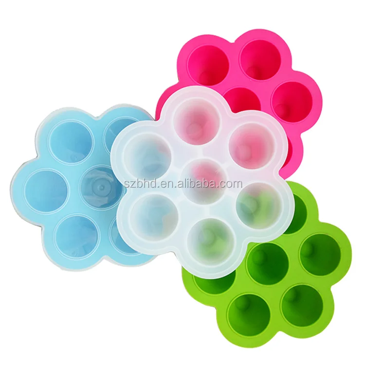 

Silicone Baby Ice Food Storage Containers, Baby Egg Bites Molds, Pantone color