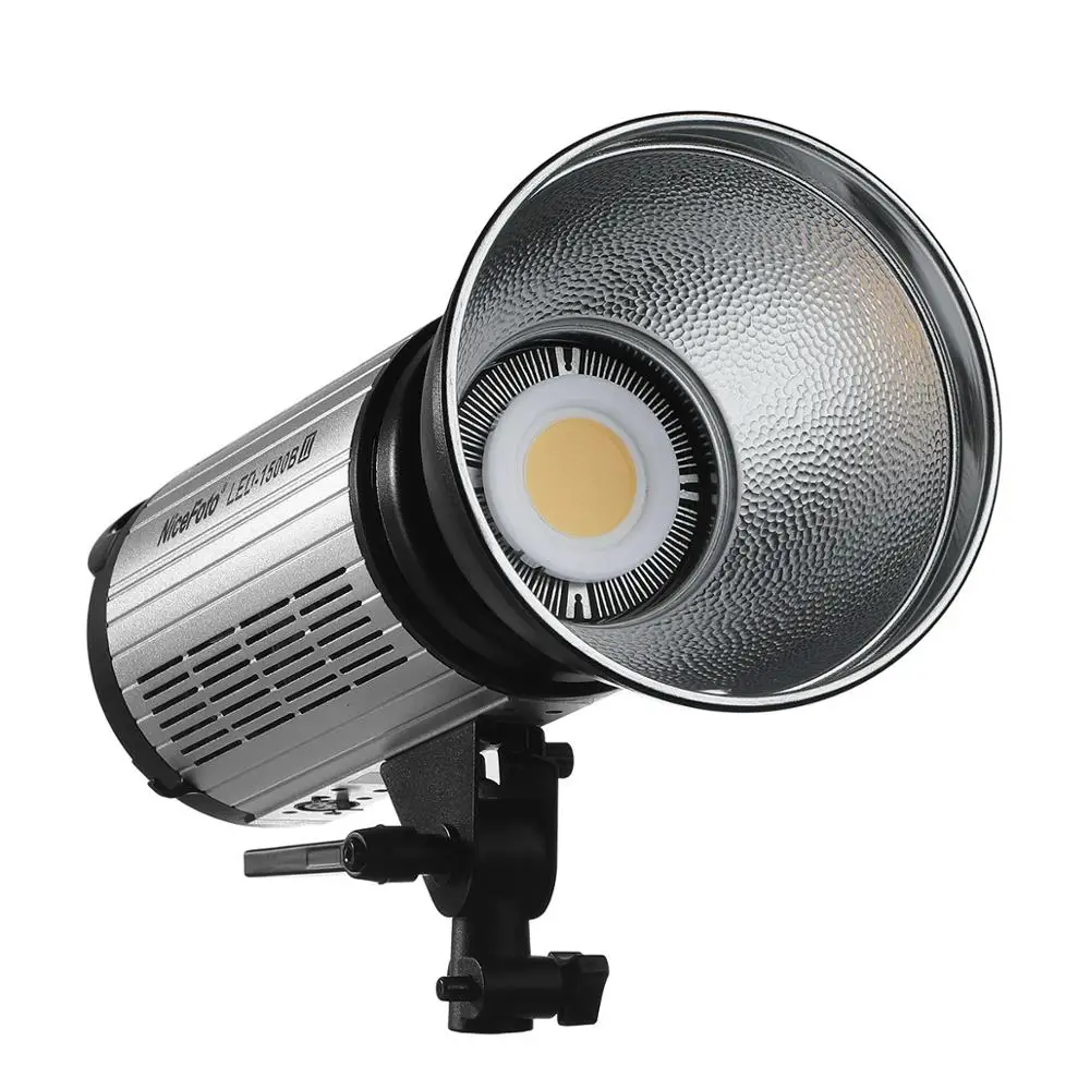 

NiceFoto LED-1500BII COB Studio video lighting 5600k 200W LED video light photographic Lighting, N/a