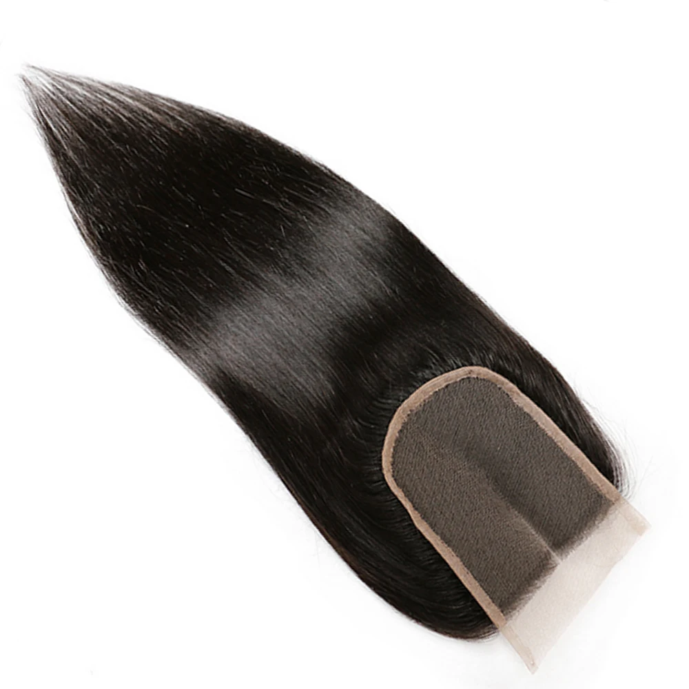 Cheap Lace Closure 4x4" 16"18"20" In Stock Wholesale Price Silky