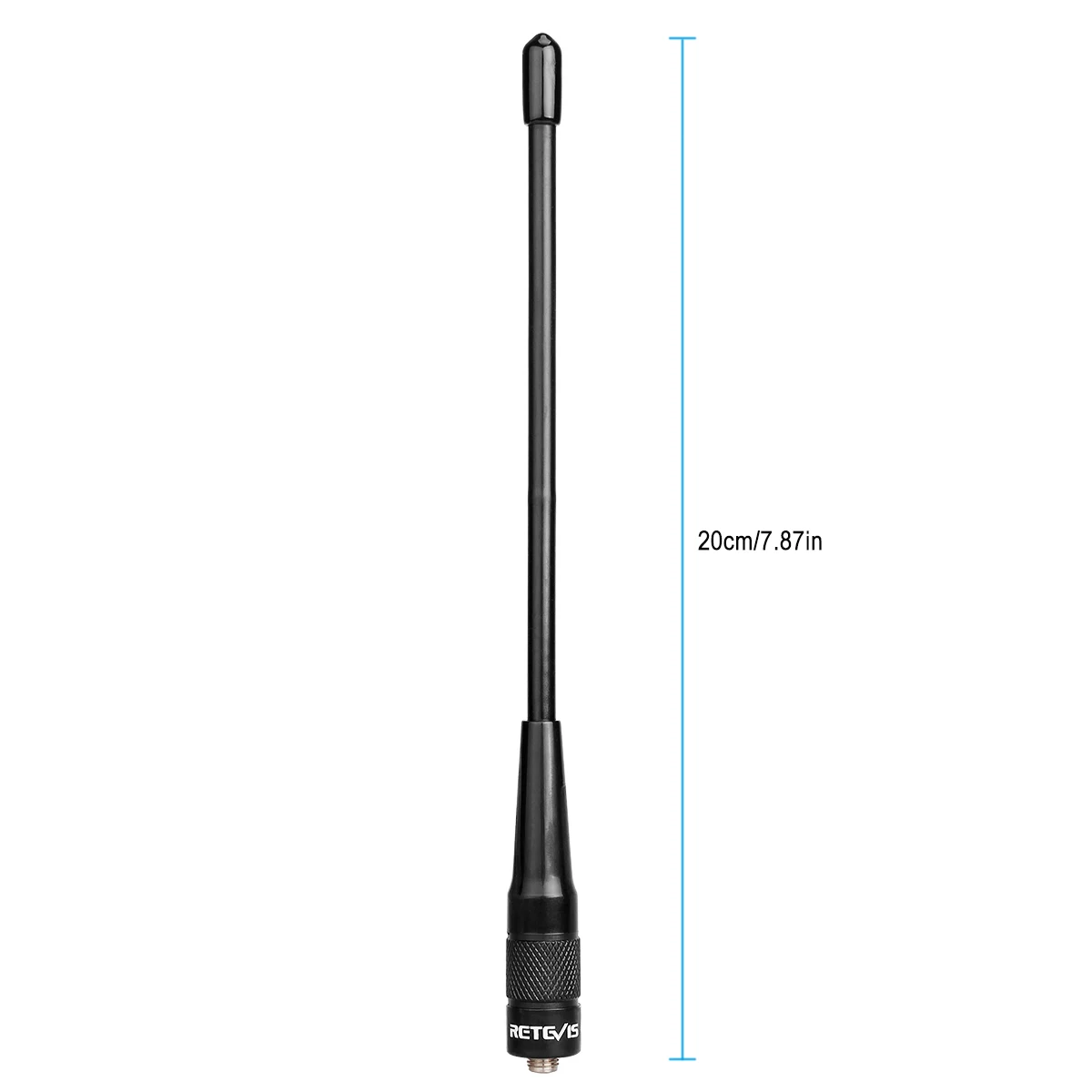 Retevis Smaf Dual Band Uhf Vhf Two Way Radio Antenna For Communication For Baofeng Uv5r 888s
