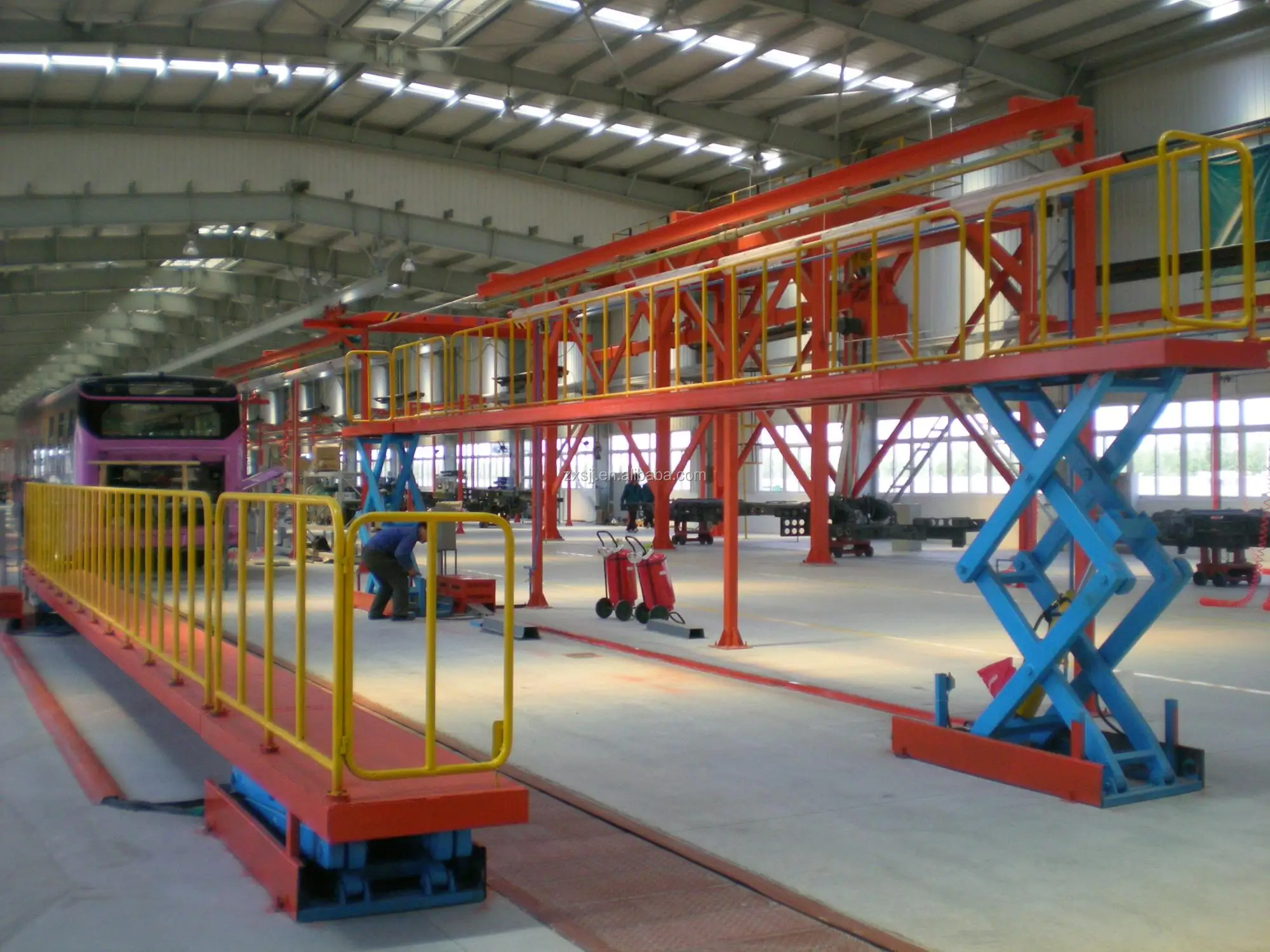 高强度锰钢液压升降平台