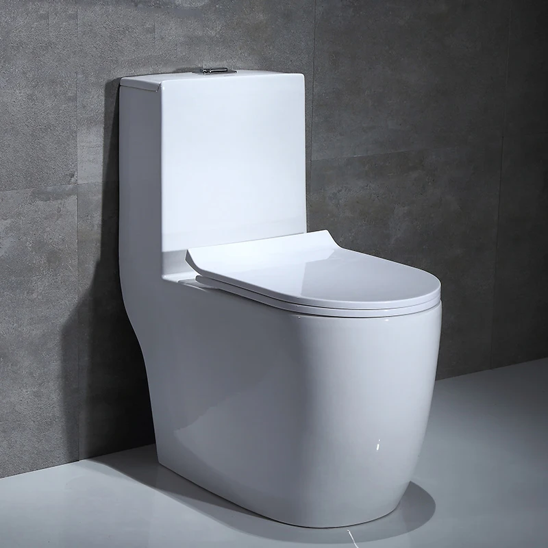 Ceramic Vortex Double Siphonic Flush Sanitary Ware Bathroom One Piece