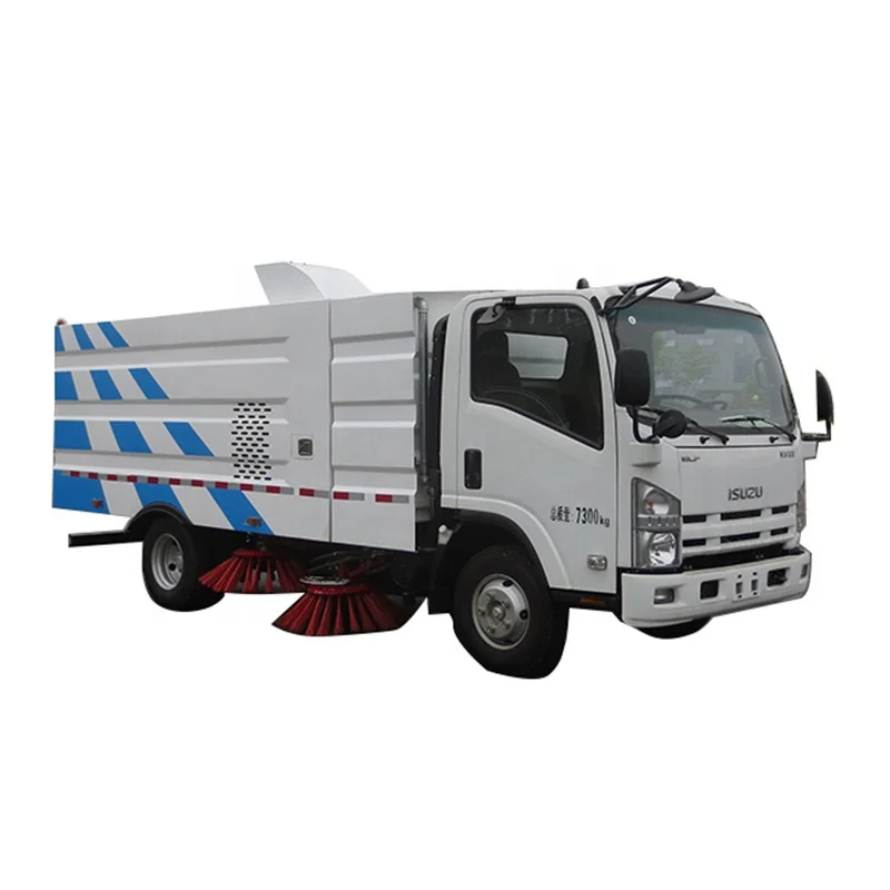 Driving 6m3 stainless steel tank sweeper vehicle sweeping street sand vacuum truck (4).jpg