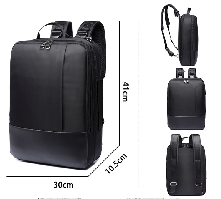 Make Your Own Promotional Mens Leather Business 3-way Backpack - Buy ...