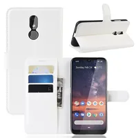 

For Nokia 3.2 Cellphone Wallet Case Bag Silicone Case Protection Luxury Phone Case For Nokia 3.2 Cover Litchi Leather Product