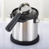 Customized stainless steel high quality coffee knock grounds bin