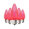 Outdoor 25 C9 LED Retrofit Bulbs Christmas Yard strawberry Replacement Lamps
