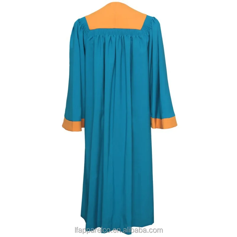 Custom Wholesale Flutted Blue Church Choir Robe Buy Customized Color