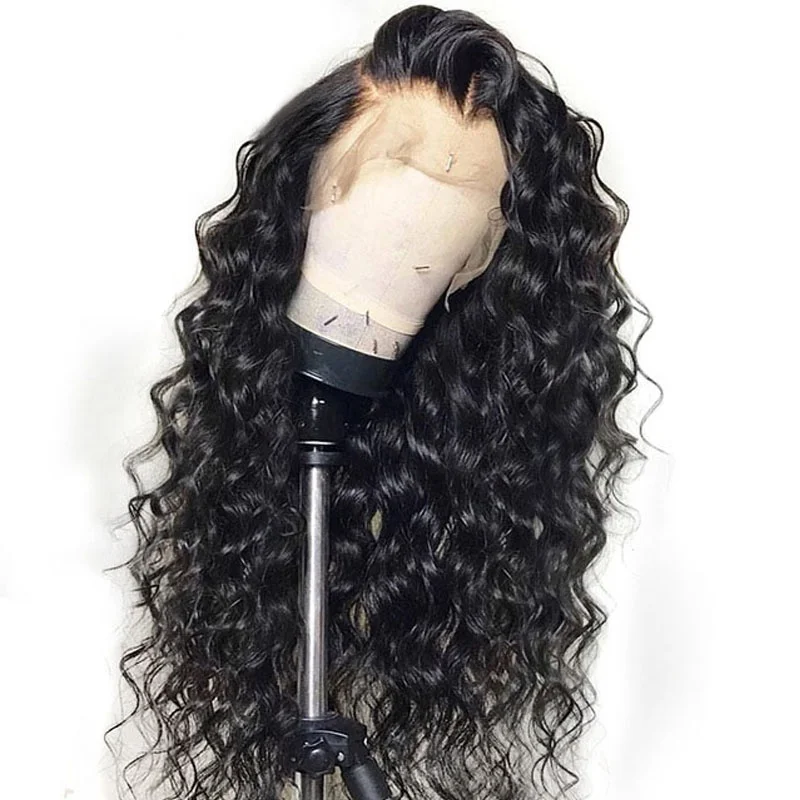 

Beauty virgin loose wave brazilian human hair full lace wig