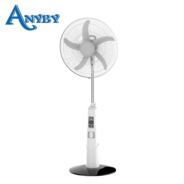 18inch AC/DC kennede home solar electric usb emergency big stand fan with remote