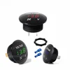Car Motorcycle Digital Voltmeter Waterproof DC 12V 24V LED Panel Voltage volt Meter Display
